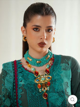 Eres Bonita by BinIlyas Embroidered Viscose Shirt with Digital Print Chiffon Dupatta & Trousers | 3-Piece Unstitched Suit 1106-B